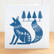 Load image into Gallery viewer, All six Scandi Forest animal cards
