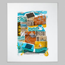 Load image into Gallery viewer, Harbour Walls twelve colour limited edition screenprint
