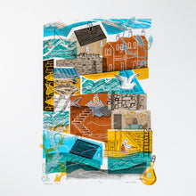 Load image into Gallery viewer, Harbour Walls twelve colour limited edition screenprint
